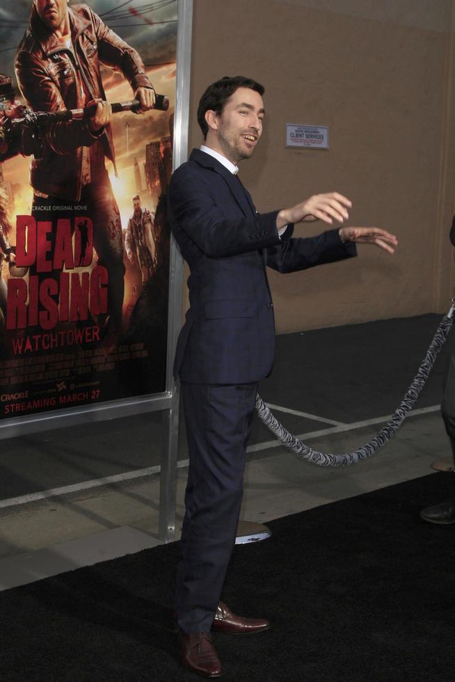 LOS ANGELES, MAR 11 - Zach Lipvsky at the Dead Rising - Watchtower World Premiere at the Kim Novak Theater, Sony Studios on March 11, 2015 in Culver City, CA photo