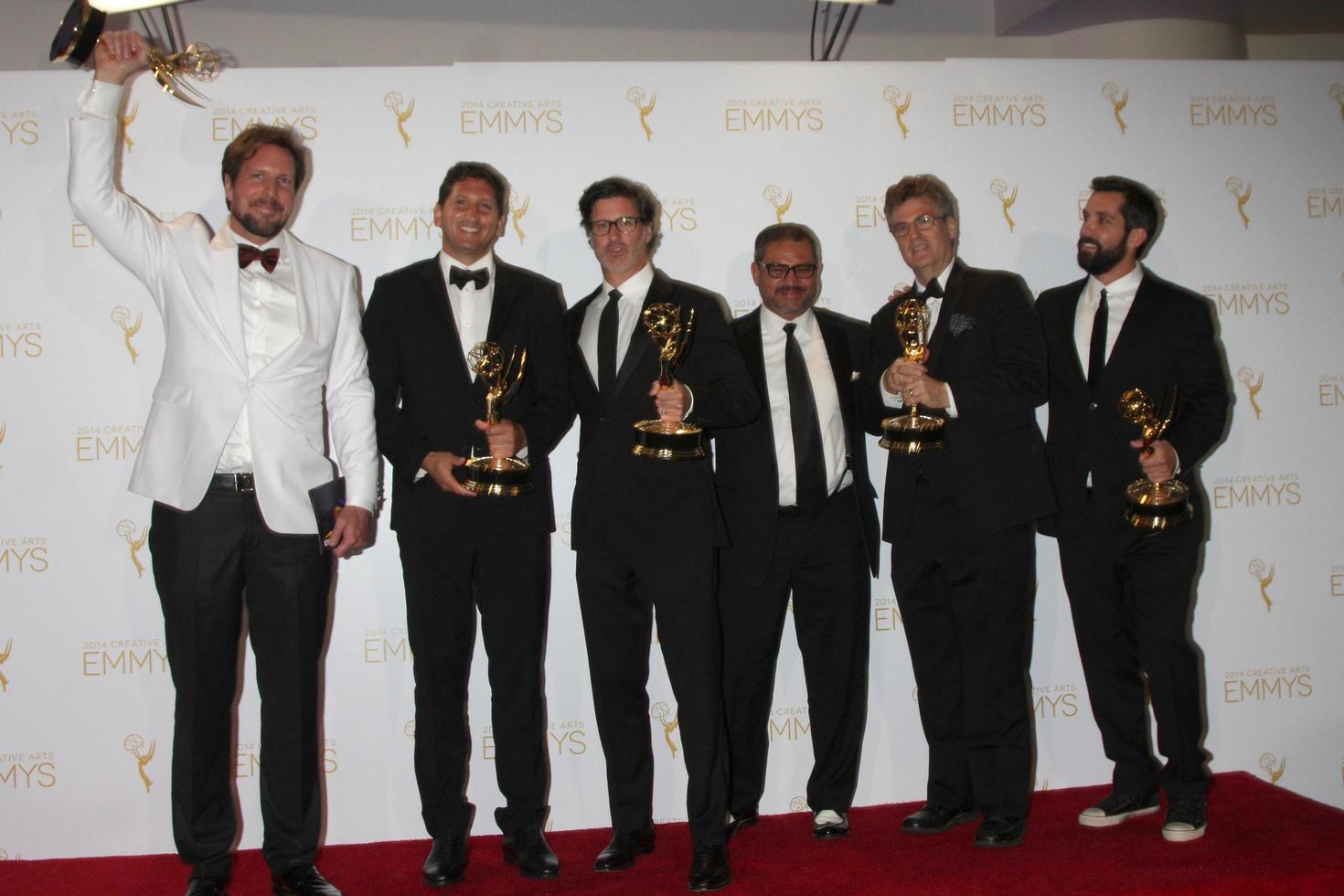 LOS ANGELES, AUG 16 - Outstanding Unstructured Reality Program, Deadliest Catch at the 2014 Creative Emmy Awards, Press Room at Nokia Theater on August 16, 2014 in Los Angeles, CA photo