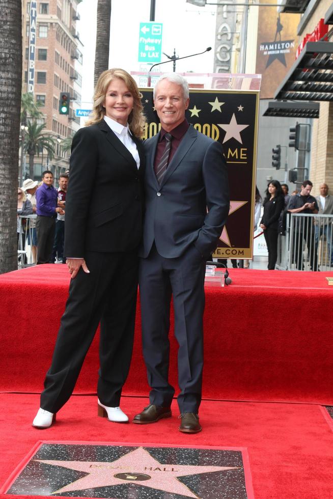 LOS ANGELES, MAY 19 - Deidre Hall, Greg Meng at the Deidre Hall Hollywood Walk of Fame Ceremony at Hollywood Blvd on May 19, 2016 in Los Angeles, CA photo