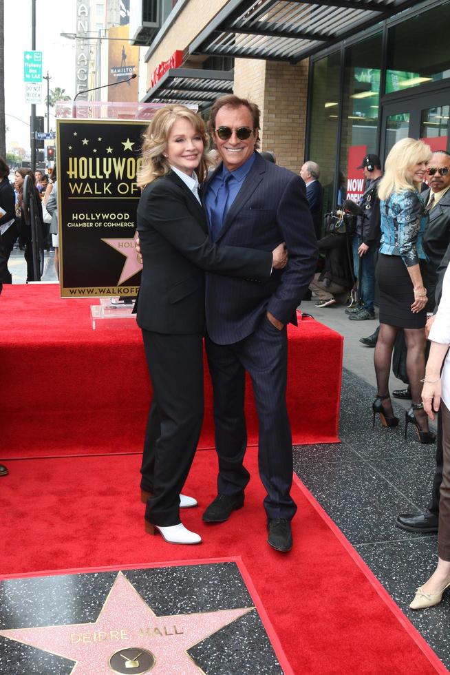 LOS ANGELES, MAY 19 - Deidre Hall, Thaao Penghlis at the Deidre Hall Hollywood Walk of Fame Ceremony at Hollywood Blvd on May 19, 2016 in Los Angeles, CA photo