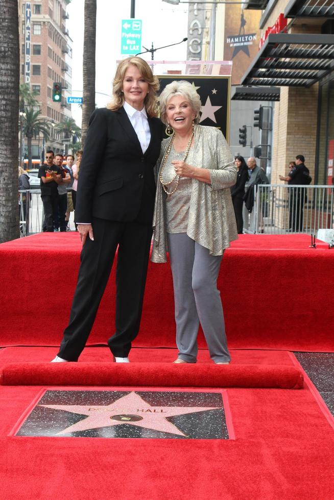 LOS ANGELES, MAY 19 - Deidre Hall, Susan Seaforth Hayes at the Deidre Hall Hollywood Walk of Fame Ceremony at Hollywood Blvd on May 19, 2016 in Los Angeles, CA photo