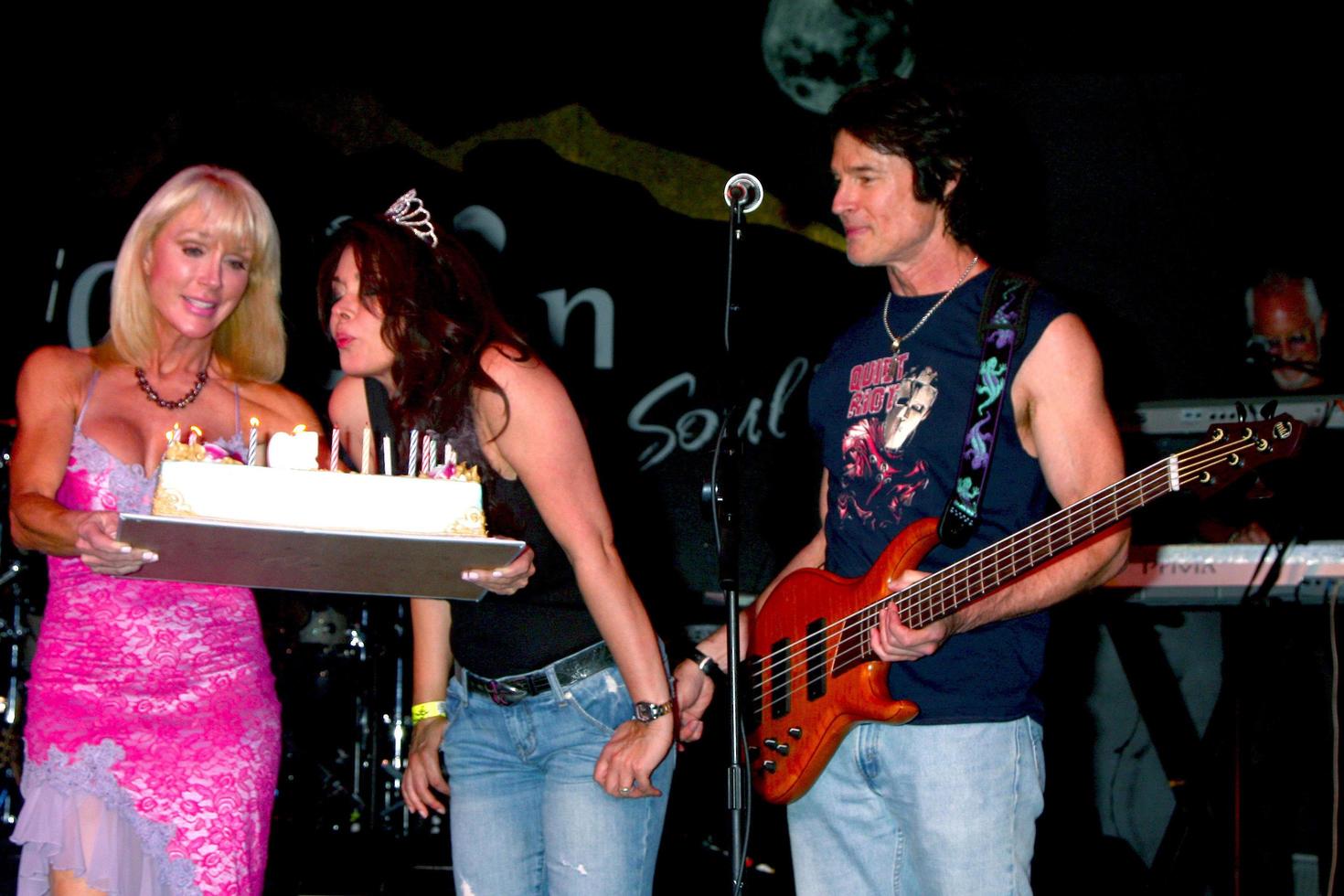 LOS ANGELES, JUN 3 - Devin DeVasquez, Ronn Moss at the Player Concert celebrating Devin DeVasquez 50th Birthday to benefit Shelter Hope Pet Shop at the Canyon Club on June 3, 2013 in Agoura, CA photo