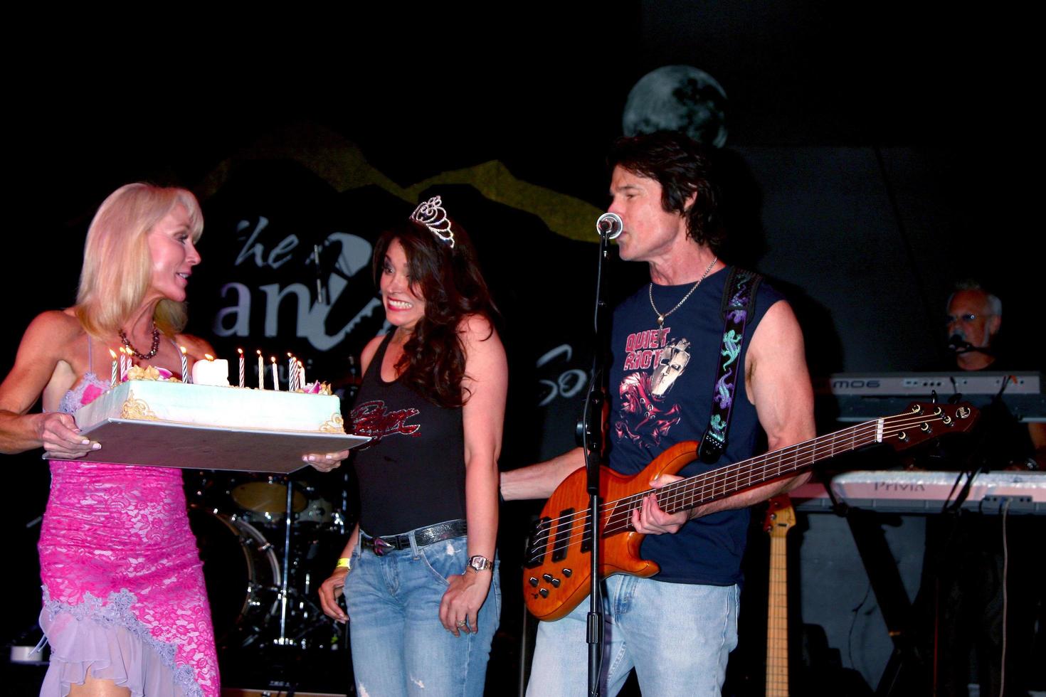 LOS ANGELES, JUN 3 - Devin DeVasquez, Ronn Moss at the Player Concert celebrating Devin DeVasquez 50th Birthday to benefit Shelter Hope Pet Shop at the Canyon Club on June 3, 2013 in Agoura, CA photo