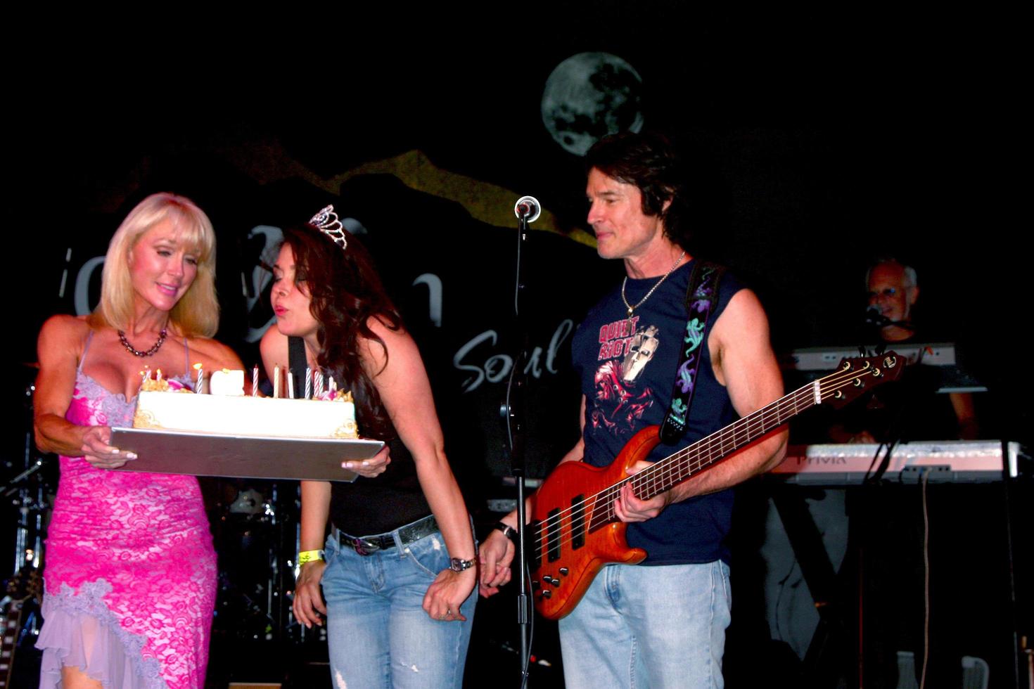 LOS ANGELES, JUN 3 - Devin DeVasquez, Ronn Moss at the Player Concert celebrating Devin DeVasquez 50th Birthday to benefit Shelter Hope Pet Shop at the Canyon Club on June 3, 2013 in Agoura, CA photo