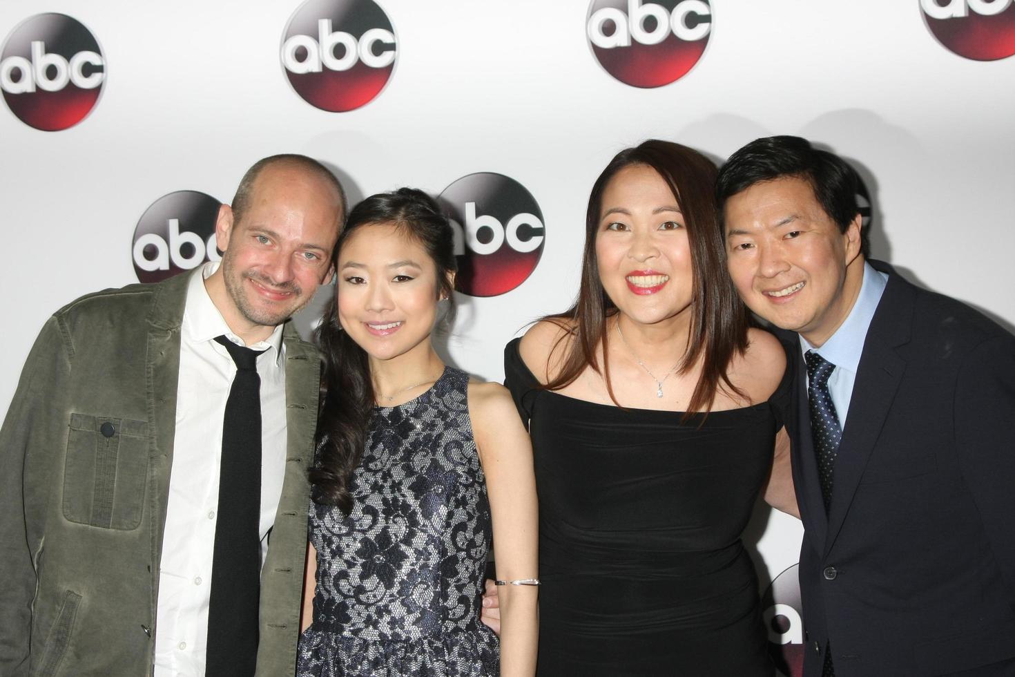 vLOS ANGELES, JAN 9 - Jonathan Slavin, Krista Marie Yu, Suzy Nakamura, Ken Jeong at the Disney ABC TV 2016 TCA Party at the The Langham Huntington Hotel on January 9, 2016 in Pasadena, CA photo