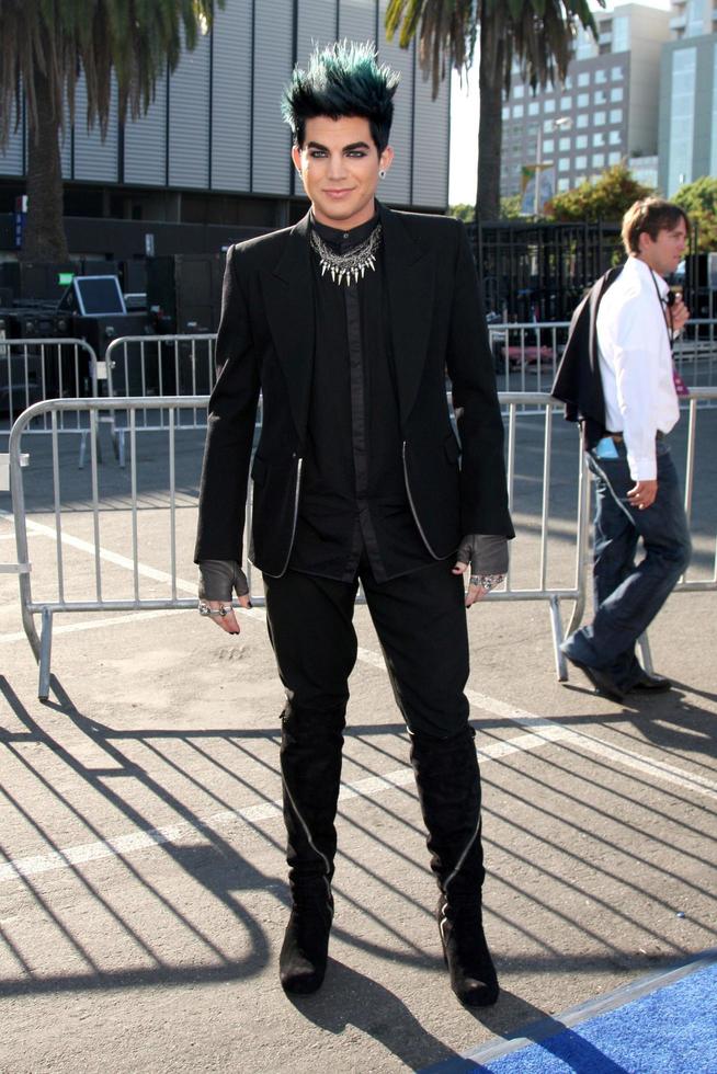 LOS ANGELES, AUG 14 - Adam Lambert arriving at the 2011 VH1 Do Something Awards at Hollywood Palladium on August 14, 2011 in Los Angeles, CA photo