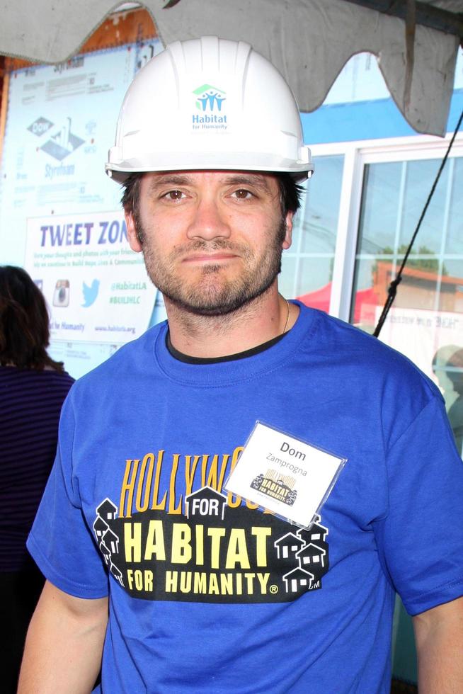 LOS ANGELES, MAR 8 - Dominic Zamprogna at the 5th Annual General Hospital Habitat for Humanity Fan Build Day at Private Location on March 8, 2014 in Lynwood, CA photo