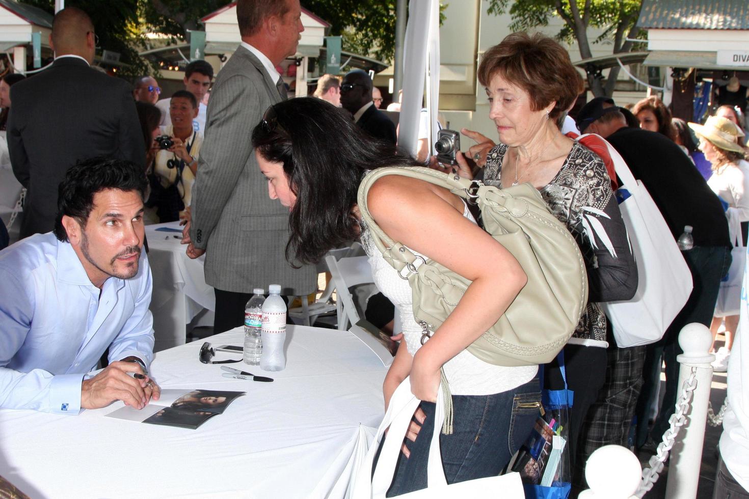 LOS ANGELES, AUG 23 - Don Diamont at the Bold and Beautiful Fan Meet and Greet at the Farmers Market on August 23, 2013 in Los Angeles, CA photo