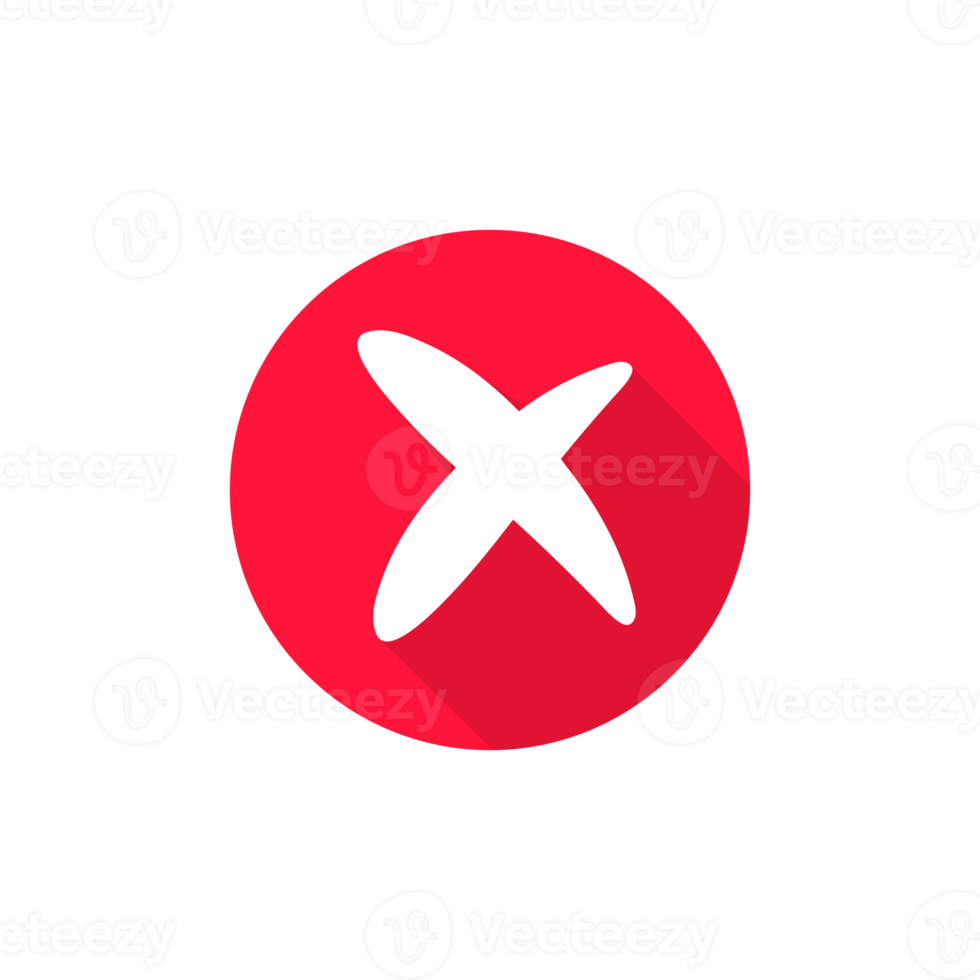 red cross icon for things that should not be done or forbidden png