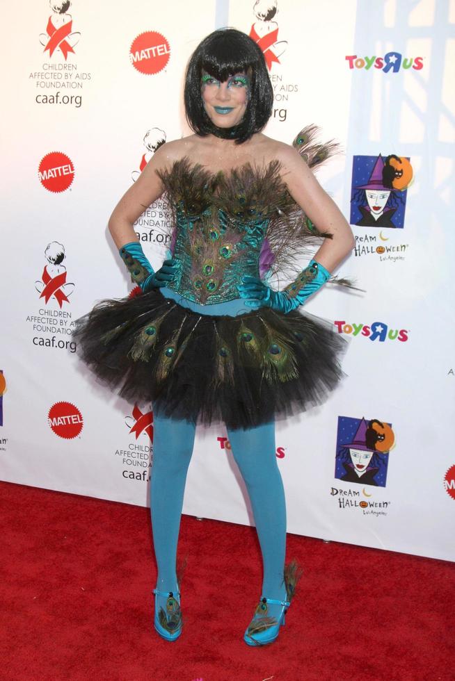 LOS ANGELES, OCT 30 - Tori Spelling arrives at the 17th Annual Dream Halloween benefiting CAAF at Barker Hanger on October 30, 2010 in Santa Monica, CA photo