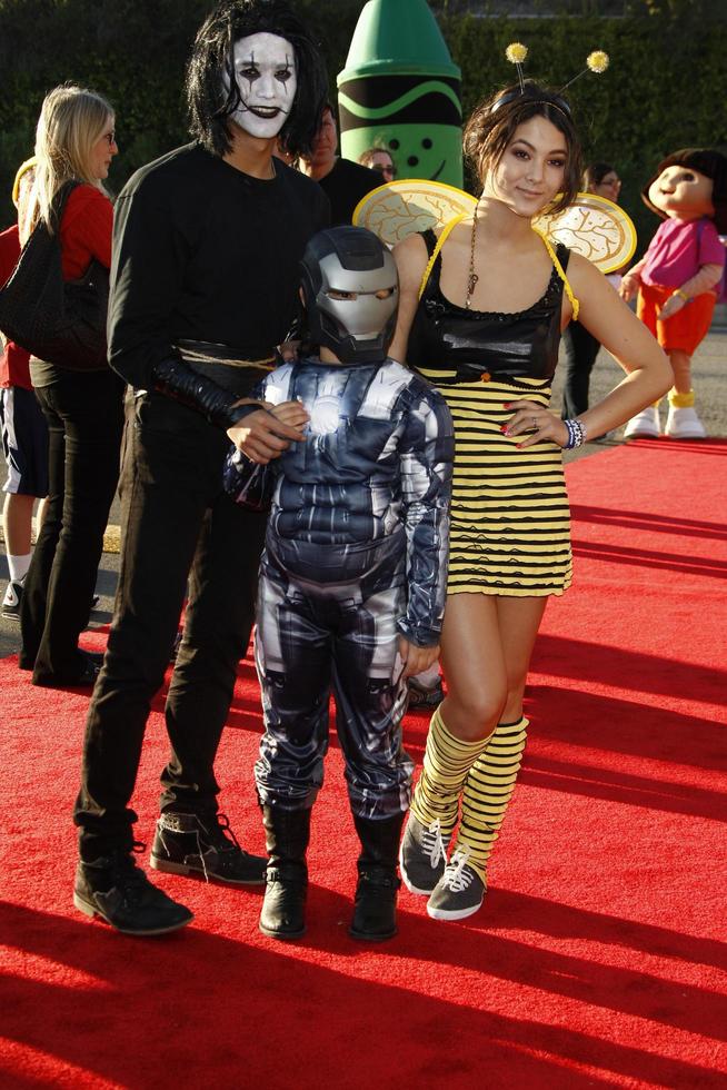 LOS ANGELES, OCT 29 - Booboo Stewart, Sage Stewart, Fivel Stewart arriving at the 18th Annual Dream Halloween Los Angeles at Barker Hanger on October 29, 2011 in Santa Monica, CA photo