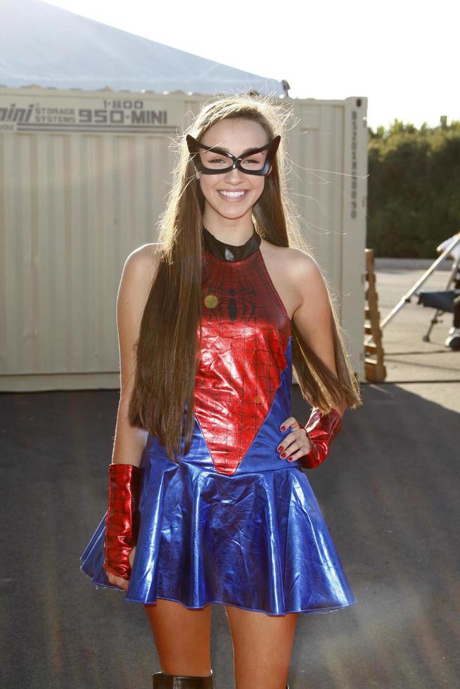 LOS ANGELES, OCT 29 - Rachael Bell arriving at the 18th Annual Dream Halloween Los Angeles at Barker Hanger on October 29, 2011 in Santa Monica, CA photo