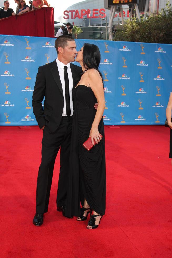 LOS ANGELES, AUG 29 - Matthew Fox arrives at the 2010 Emmy Awards at Nokia Theater at LA Live on August 29, 2010 in Los Angeles, CA photo