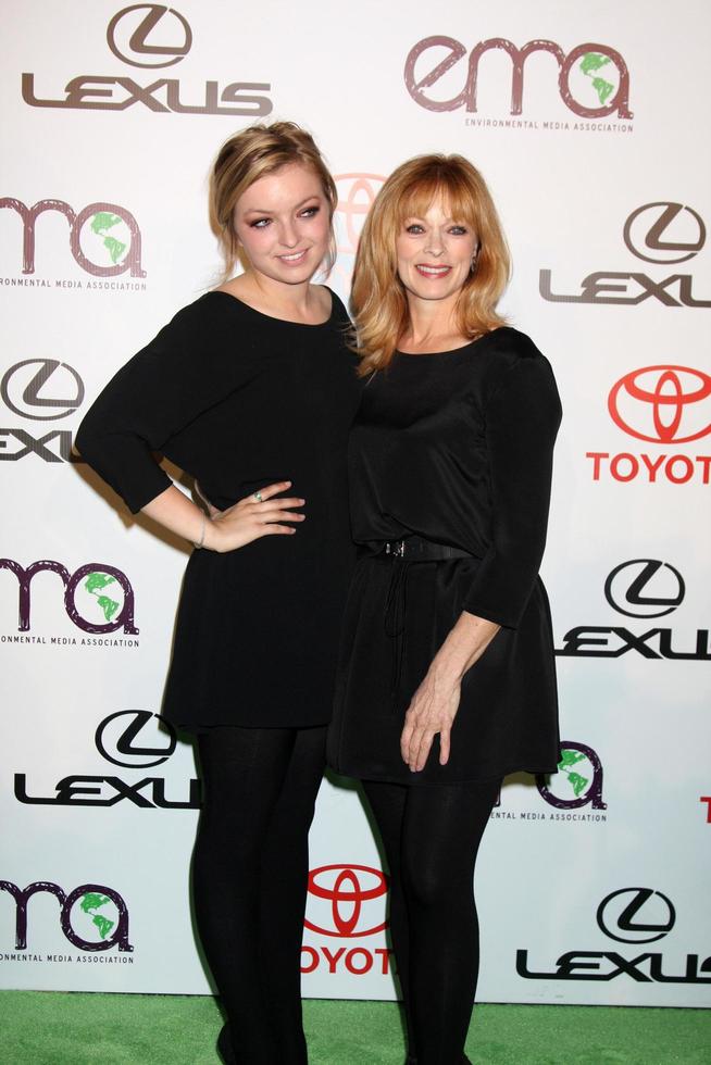 LOS ANGELES, OCT 16 - Francesca Fisher-Eastwood,, Frances Fisher arrives at the 2010 Environmental Media Awards at Warner Brothers Studios on October 16, 2010 in Burbank, CA photo