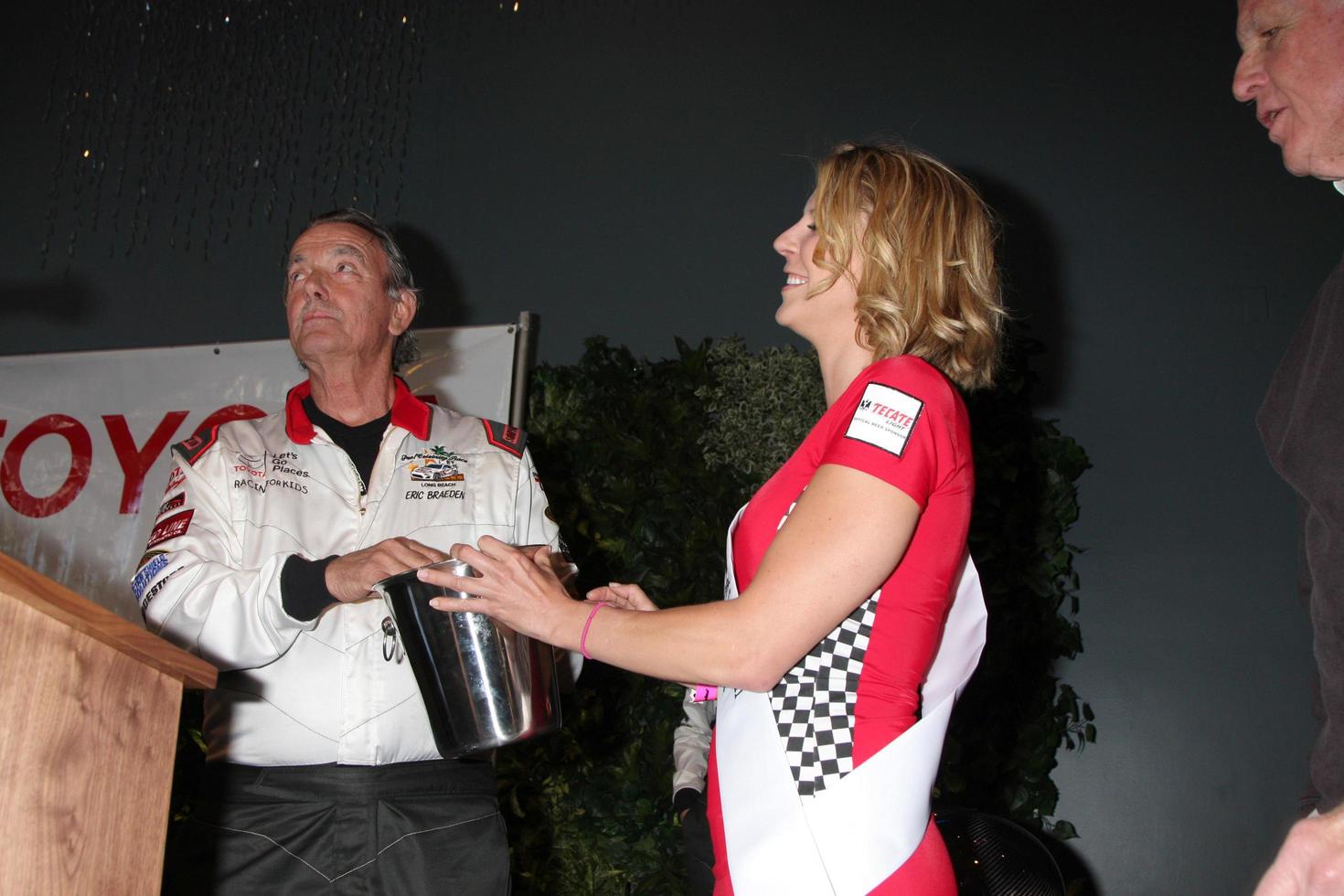LOS ANGELES, APR 1 - Eric Braeden at the Toyota Grand Prix of Long Beach Pro Celebrity Race Press Day at Long Beach Grand Prix Raceway on April 1, 2014 in Long Beach, CA photo