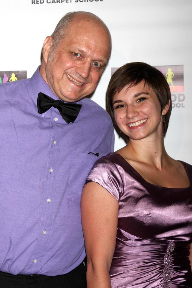 LOS ANGELES, SEP 20 - Eric Esteb, Menolly Esteb at the Hollywood Red Carpet School at Secret Rose Theater on September 20, 2014 in Los Angeles, CA photo