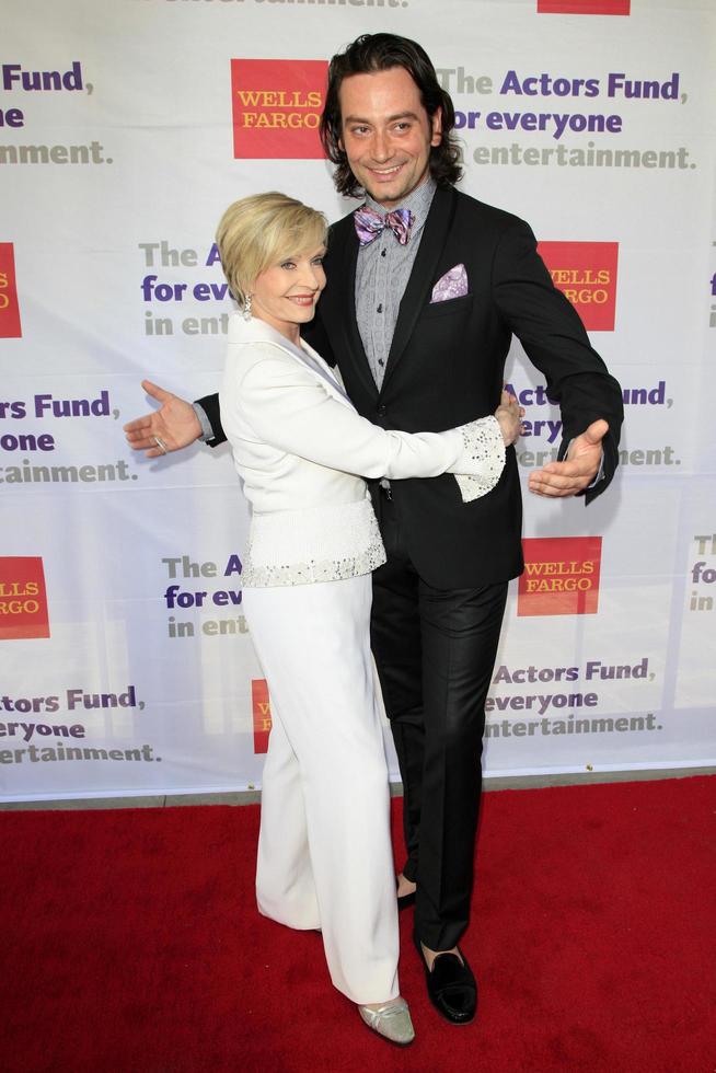 LOS ANGELES, JUN 8 - Florence Henderson, Constantine Maroulis at the 2014 Tony Award Viewing Party at the Taglyan Cultural Complex on June 8, 2014 in Los Angeles, CA photo