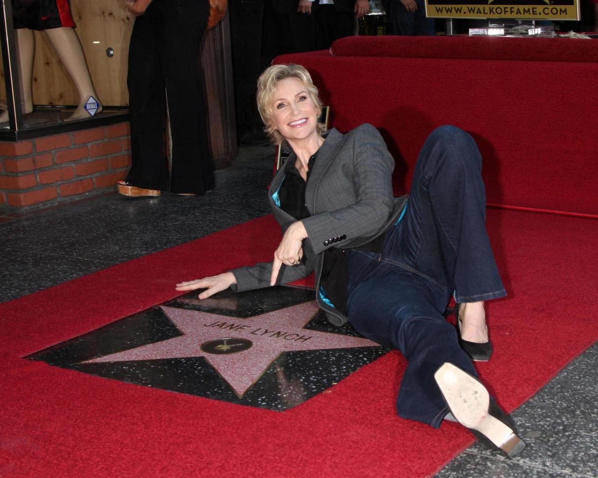 LOS ANGELES, SEP 4 - Jane Lynch at the Jane Lynch Hollywood Walk of Fame Star Ceremony on Hollywood Boulevard on September 4, 2013 in Los Angeles, CA photo