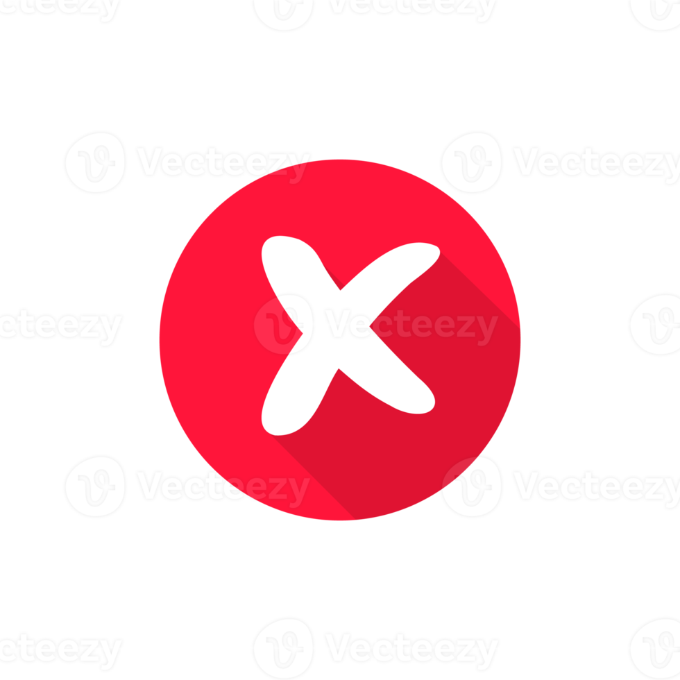 red cross icon for things that should not be done or forbidden png