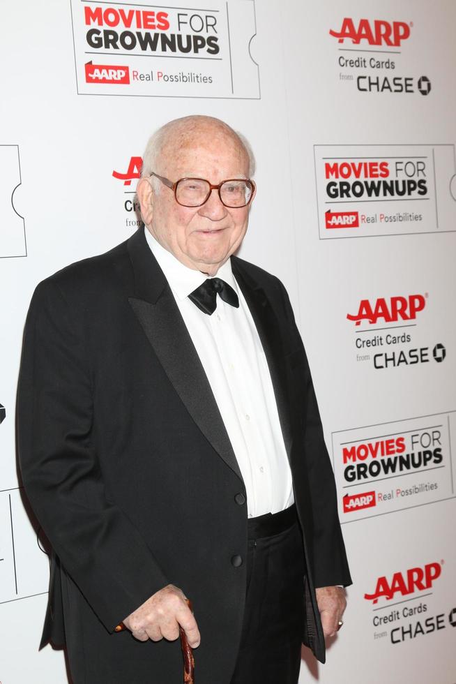 LOS ANGELES, FEB 8 - Ed Asner at the 15th Annual Movies For Grownups Awards at the Beverly Wilshire Hotel on February 8, 2016 in Beverly Hills, CA photo