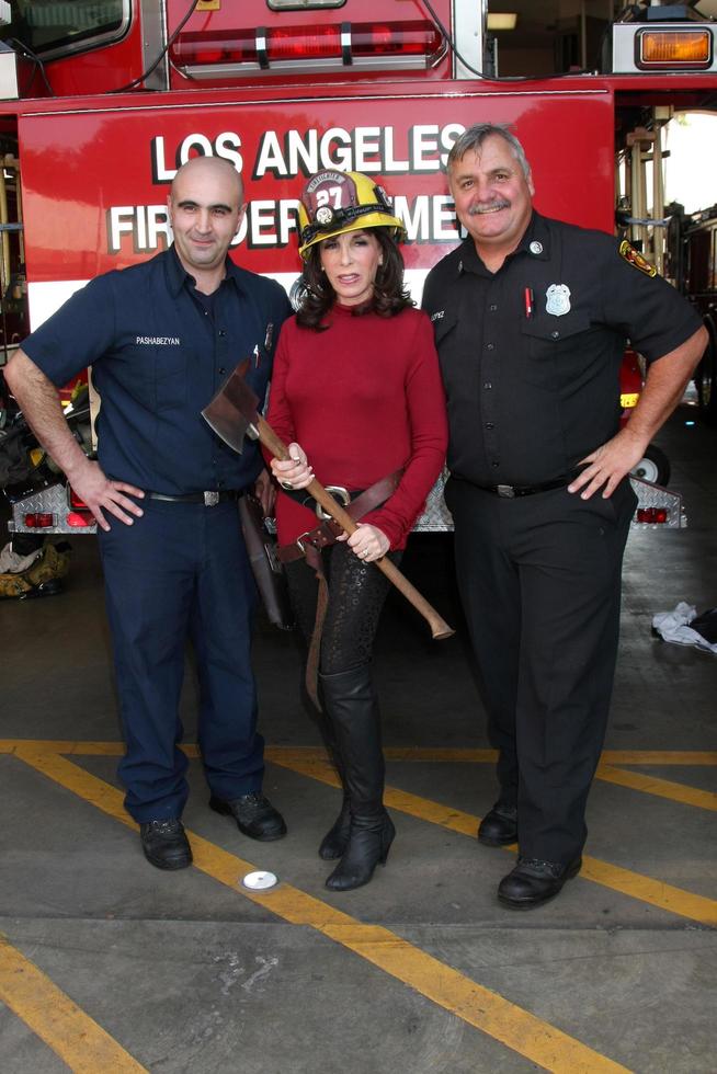 LOS ANGELES, NOV 30 - Kate Linder at the Hollywood Chamber Of Commerce 17th Annual Police And Fire BBQ at Wilcox Station on November 30, 2011 in Los Angeles, CA photo