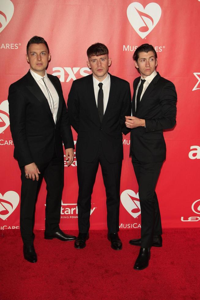 LOS ANGELES, FEB 6 - Arctic Monkeys at the MusiCares 2015 Person Of The Year Gala at a Los Angeles Convention Center on February 6, 2015 in Los Angeles, CA photo