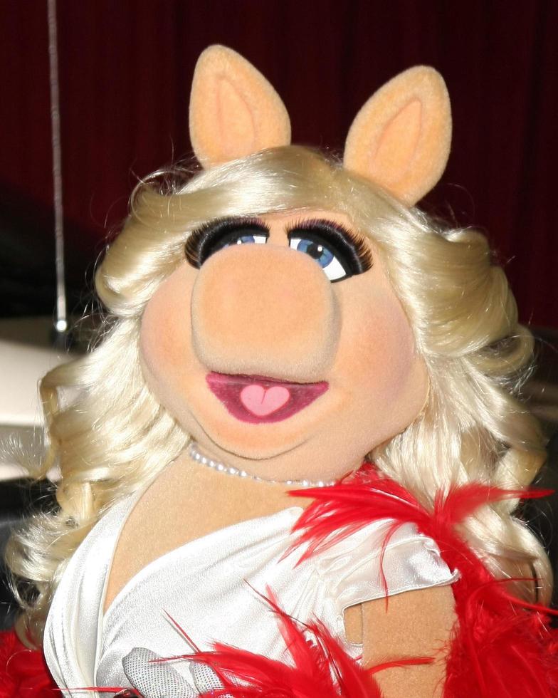 LOS ANGELES, NOV 12 - Miss Piggy arrives at the Muppets World Premiere at El Capitan Theater on November 12, 2011 in Los Angeles, CA photo