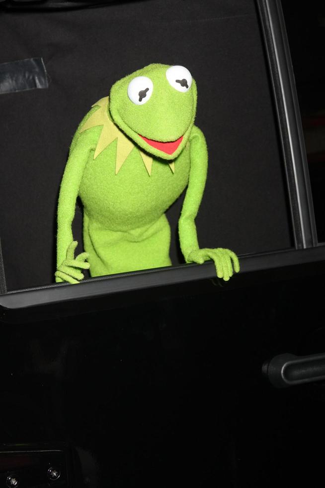 LOS ANGELES, NOV 12 - Kermit The Frog arrives at the Muppets World Premiere at El Capitan Theater on November 12, 2011 in Los Angeles, CA photo