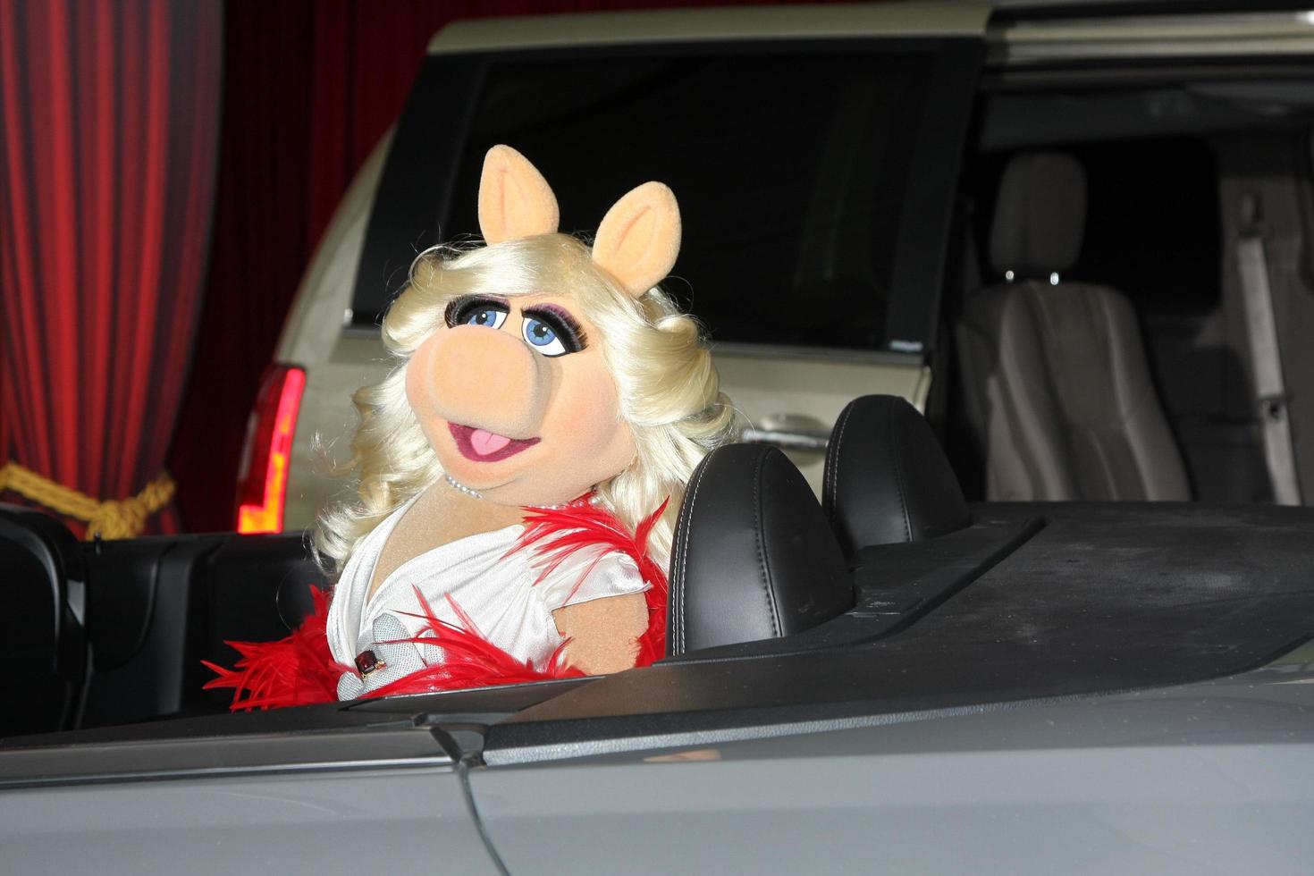 LOS ANGELES, NOV 12 - Miss Piggy arrives at the Muppets World Premiere at El Capitan Theater on November 12, 2011 in Los Angeles, CA photo