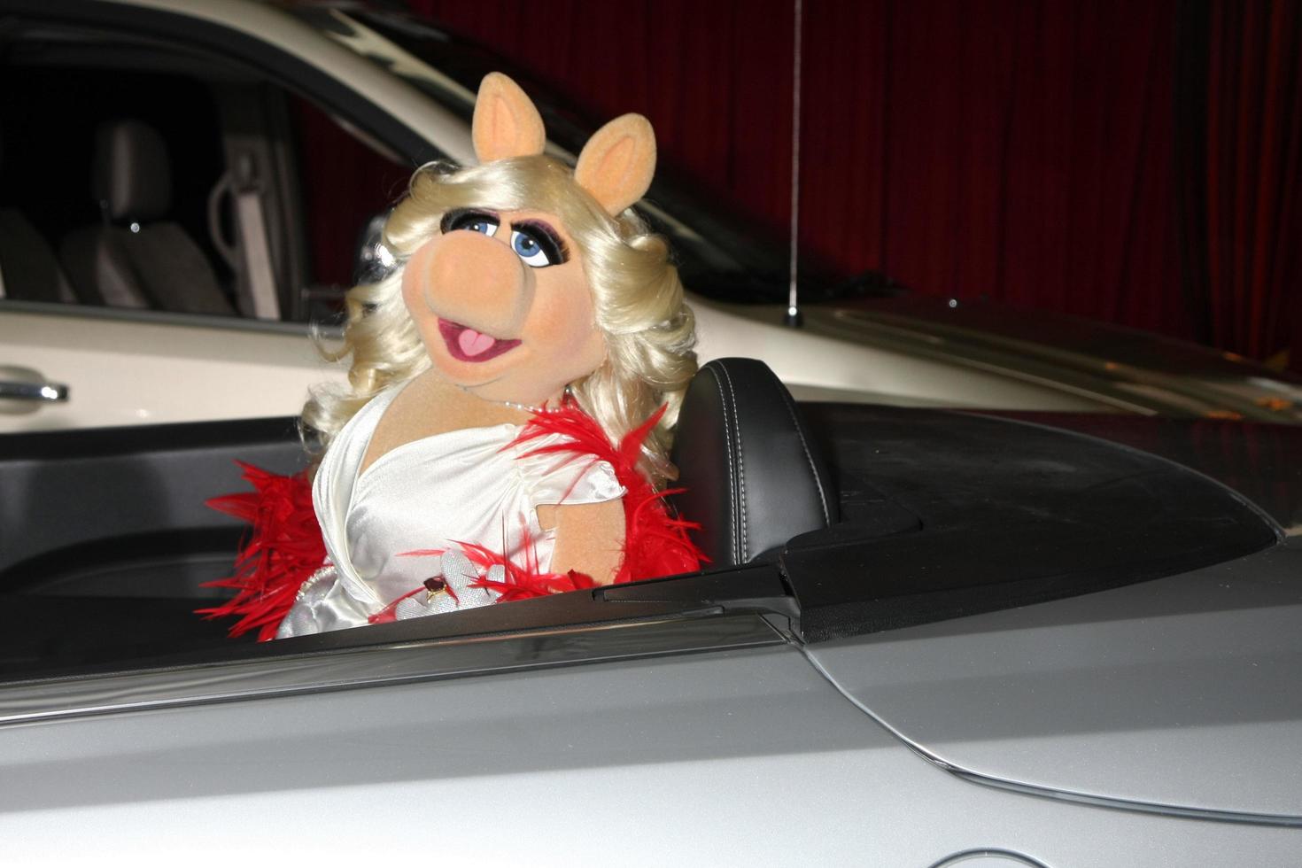 LOS ANGELES, NOV 12 - Miss Piggy arrives at the Muppets World Premiere at El Capitan Theater on November 12, 2011 in Los Angeles, CA photo
