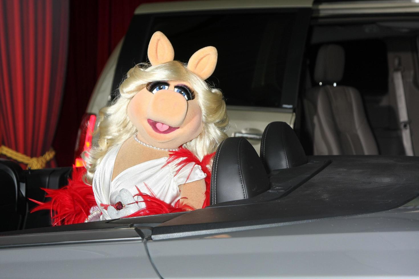 LOS ANGELES, NOV 12 - Miss Piggy arrives at the Muppets World Premiere at El Capitan Theater on November 12, 2011 in Los Angeles, CA photo