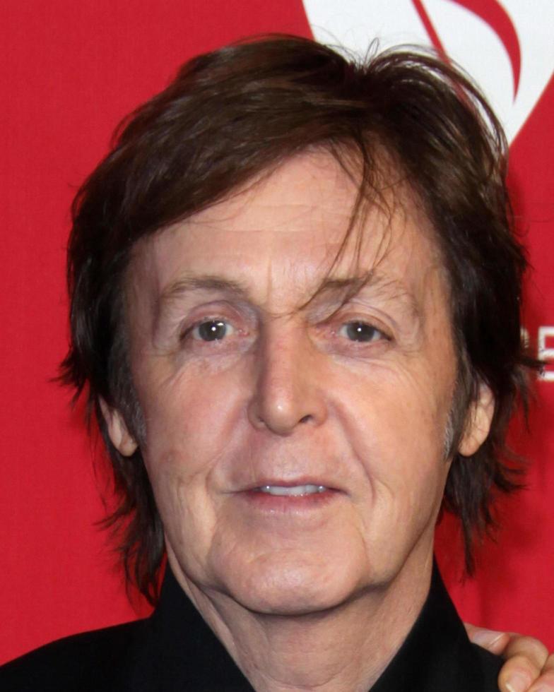 vLOS ANGELES, FEB 10 - Paul McCartney arrives at the 2012 MusiCares Gala honoring Paul McCartney at LA Convention Center on February 10, 2012 in Los Angeles, CA photo