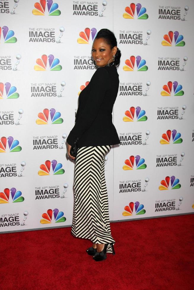 LOS ANGELES, FEB 17 - Garcelle Beauvais arrives at the 43rd NAACP Image Awards at the Shrine Auditorium on February 17, 2012 in Los Angeles, CA photo