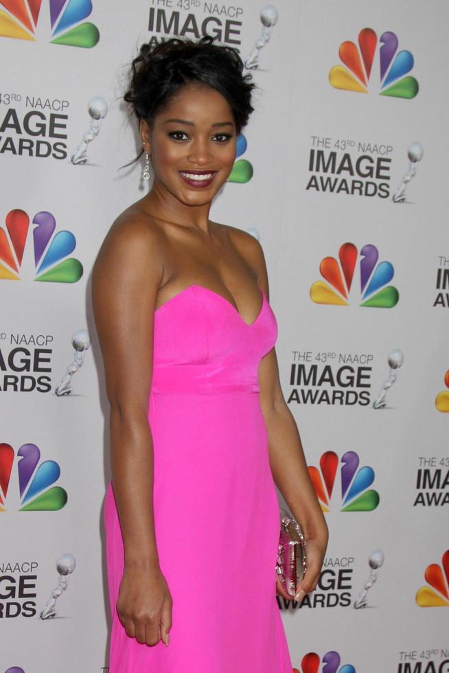 LOS ANGELES, FEB 17 - Keke Palmer arrives at the 43rd NAACP Image Awards at the Shrine Auditorium on February 17, 2012 in Los Angeles, CA photo