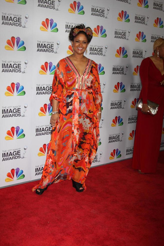 LOS ANGELES, FEB 17 - Tonya Lee Williams arrives at the 43rd NAACP Image Awards at the Shrine Auditorium on February 17, 2012 in Los Angeles, CA photo