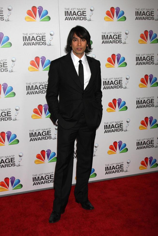 LOS ANGELES, FEB 17 - Vik Sahay arrives at the 43rd NAACP Image Awards at the Shrine Auditorium on February 17, 2012 in Los Angeles, CA photo