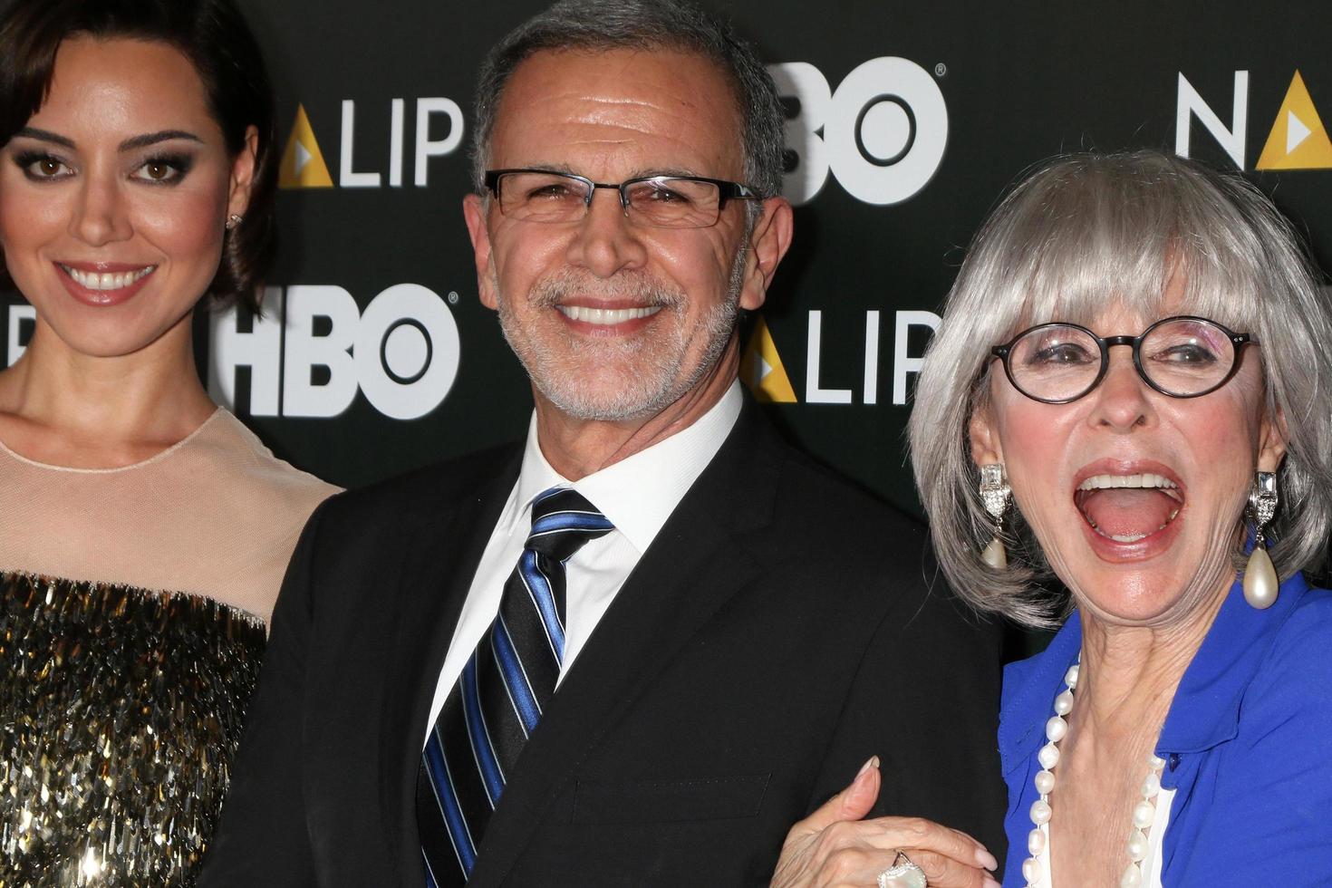 LOS ANGELES, JUN 25 - Aubrey Plaza, Rita Moreno, Tony Plana at the NALIP 2016 Latino Media Awards at the The Dolby on June 25, 2016 in Los Angeles, CA photo
