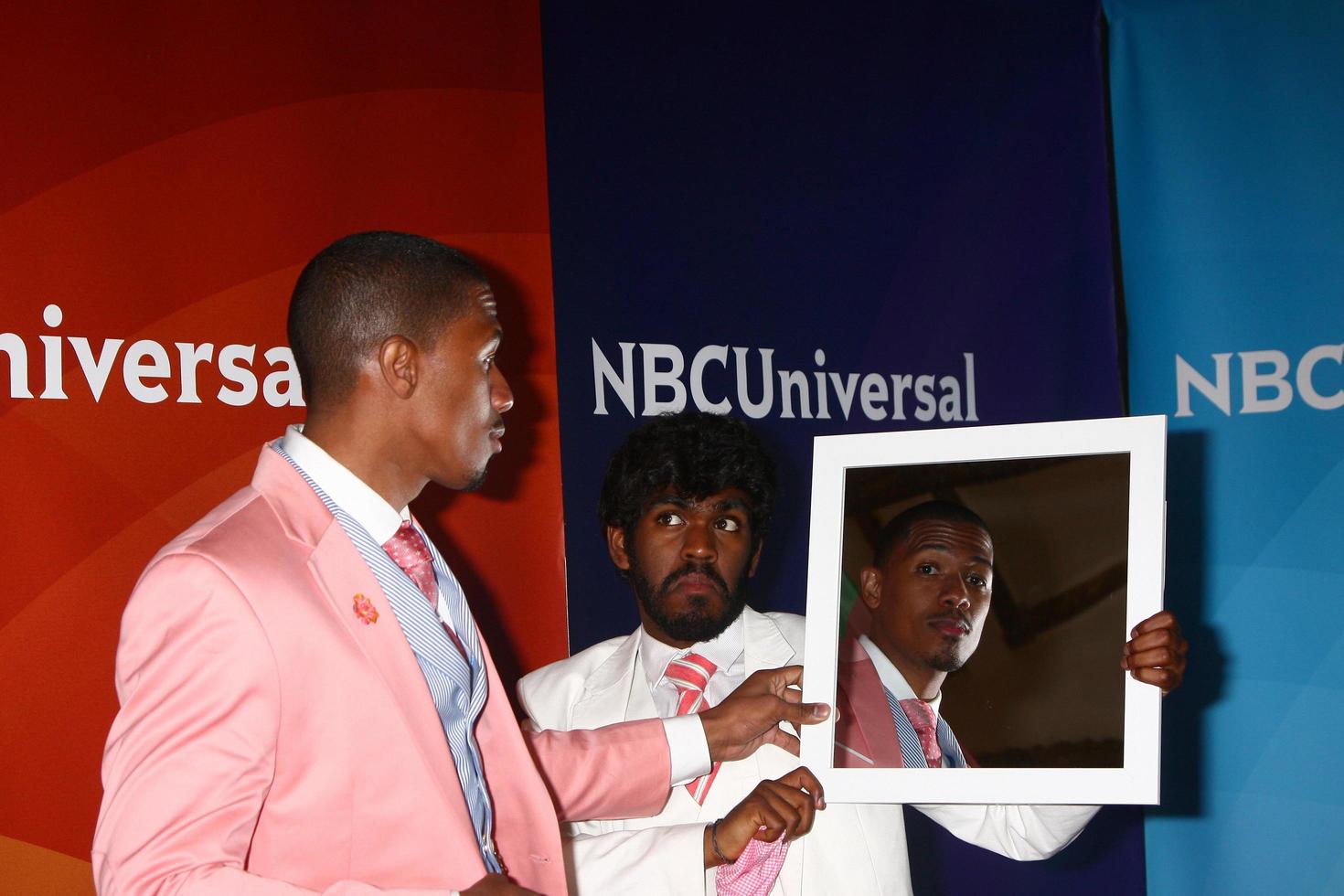 LOS ANGELES, APR 22 - Nick Cannon at the NBCUniversal Summer Pres Day 2013 at the Huntington Langham Hotel on April 22, 2013 in Pasadena, CA photo