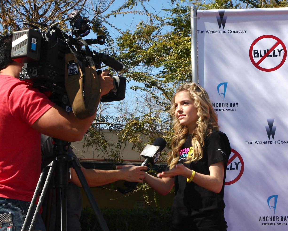 CULVER CITY, FEB 28 - Shauna Case at the Bully Documentary Baloon Release Event at the Culver City High School on February 28, 2013 in Culver City, CA photo