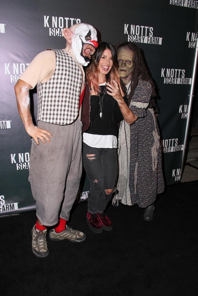 LOS ANGELES, OCT 3 - Shenae Grimes at the Knott s Scary Farm Celebrity VIP Opening at Knott s Berry Farm on October 3, 2014 in Buena Park, CA photo