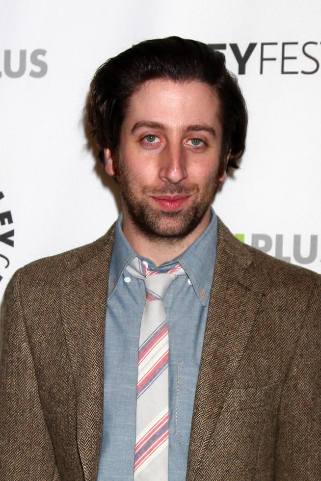 LOS ANGELES, MAR 13 - Simon Helberg arrives at the Big Bang Theory PaleyFEST Event at the Saban Theater on March 13, 2013 in Los Angeles, CA photo