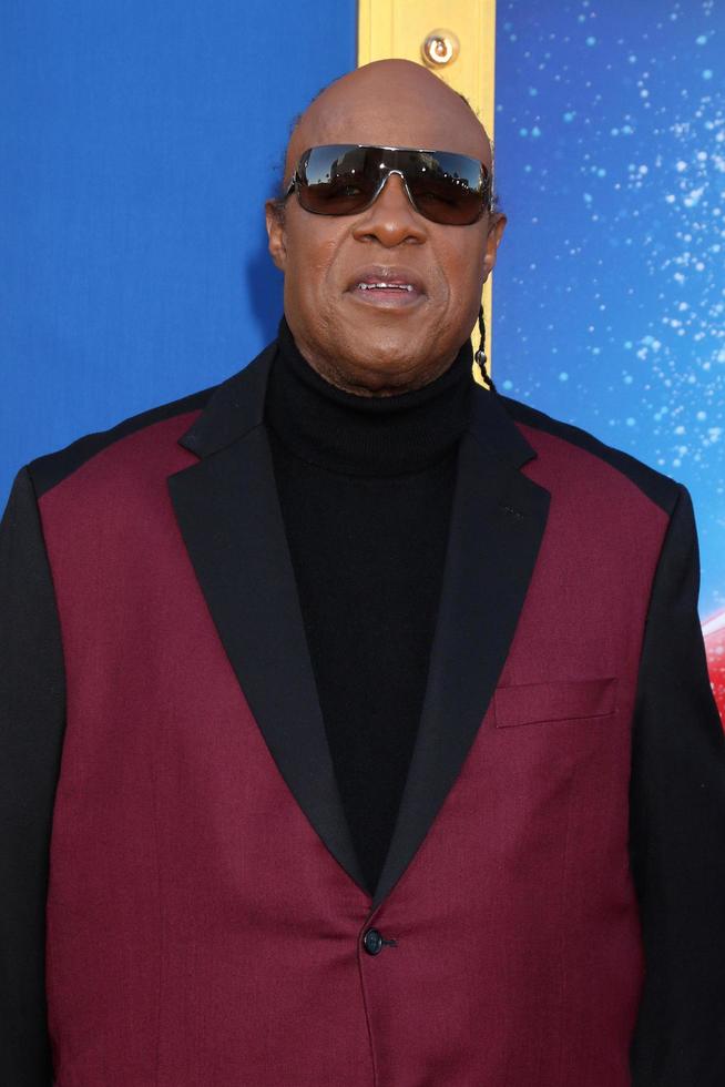 LOS ANGELES, DEC 3 - Stevie Wonder at the Sing Premiere at Microsoft Theater on December 3, 2016 in Los Angeles, CA photo