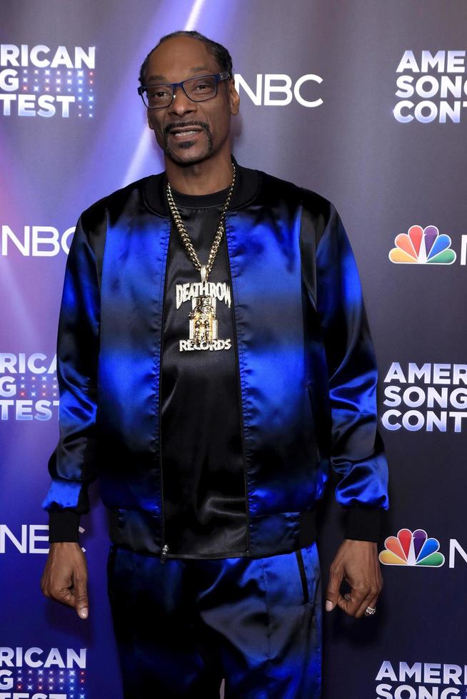 LOS ANGELES, MAY 9 - Snoop Dogg at the American Song Contest Week Grand Final at Universal Studios on May 9, 2022 in Universal City, CA photo
