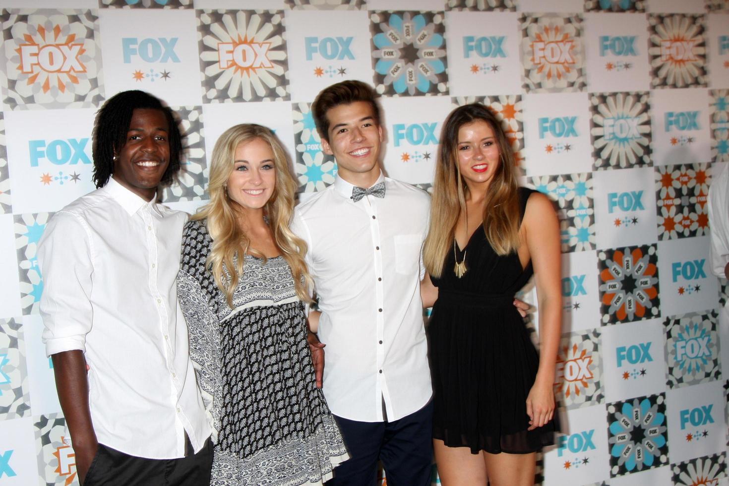 LOS ANGELES, JUL 20 - So You Think You Can Dance Contestants at the FOX TCA July 2014 Party at the Soho House on July 20, 2014 in West Hollywood, CA photo