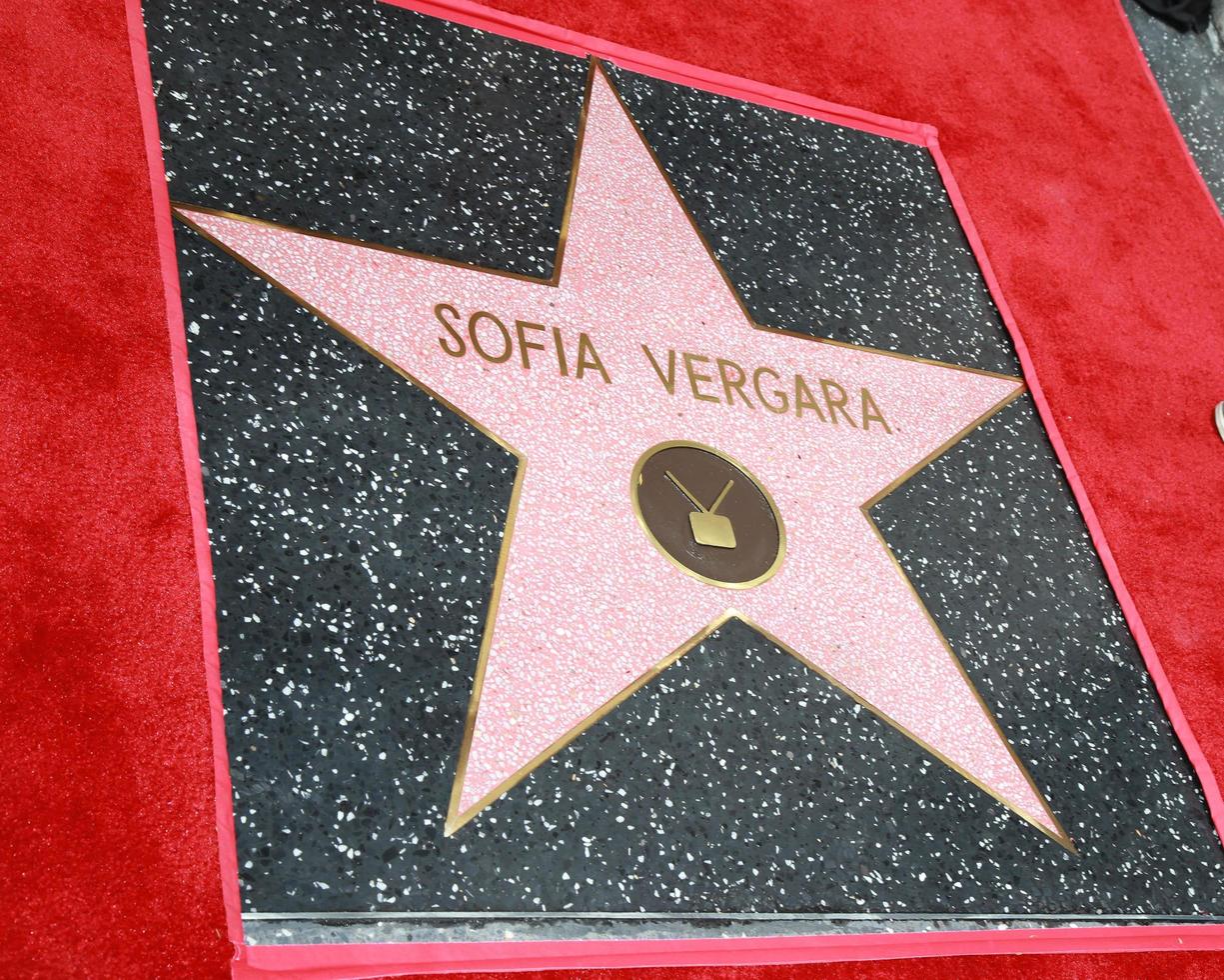 LOS ANGELES, MAY 7 - Sofia Vergara s Star at the Sofia Vergara Hollywood Walk of Fame Ceremony at the Hollywood Blvd on May 7, 2015 in Los Angeles, CA photo