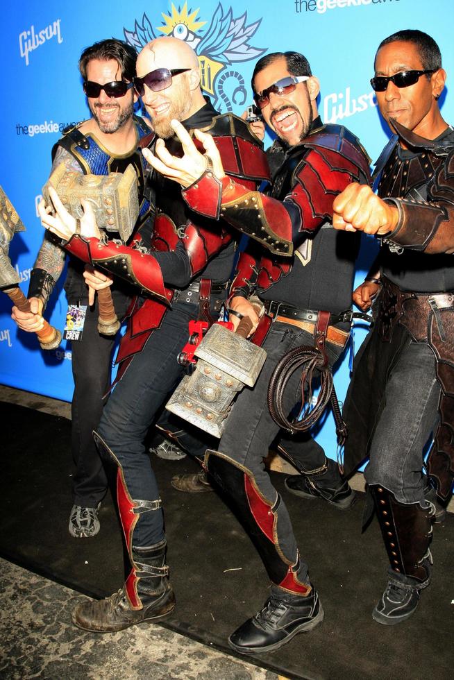 LOS ANGELES, AUG 17 - Songhammer at the 2nd Annual Geeky Awards at Avalon on August 17, 2014 in Los Angeles, CA photo