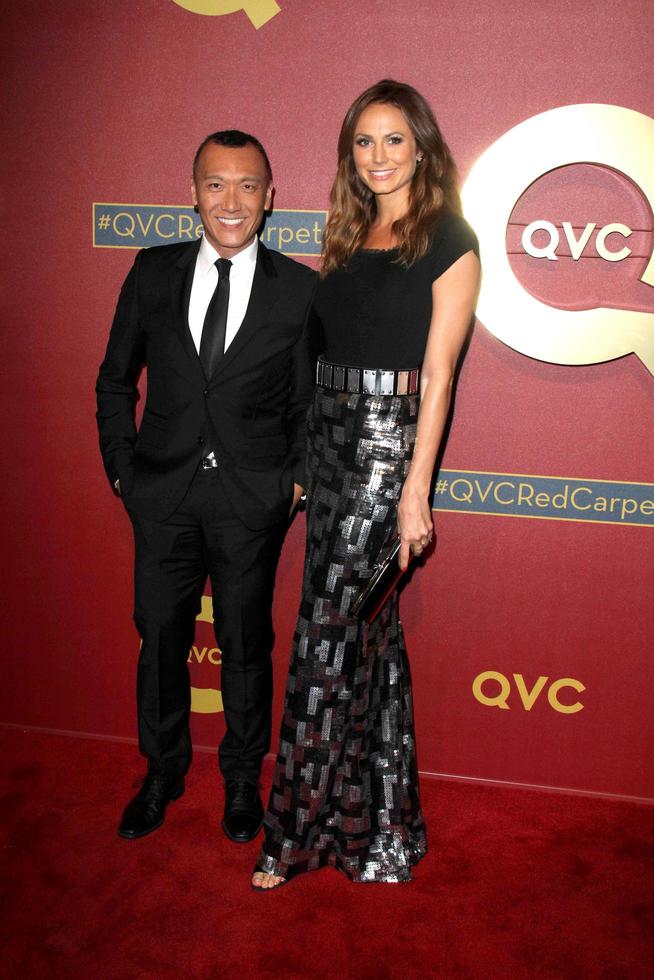 LOS ANGELES, MAR 1 - Joe Zee, Stacy Keibler at the QVC 5th Annual Red Carpet Style Event at the Four Seasons Hotel on March 1, 2014 in Beverly Hills, CA photo
