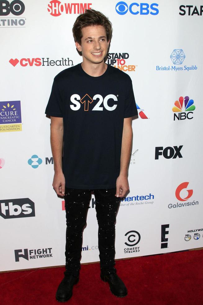 LOS ANGELES, SEP 9 - Charlie Puth at the 5th Biennial Stand Up To Cancer at the Walt Disney Concert Hall on September 9, 2016 in Los Angeles, CA photo