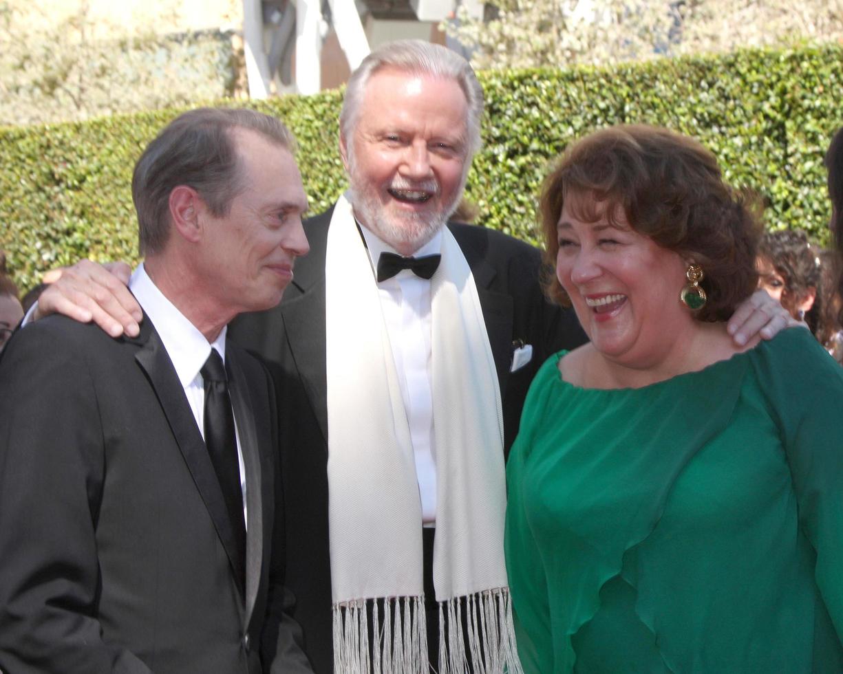 LOS ANGELES, AUG 16 - Steve Buscemi, Jon Voight, Margo Martindale at the 2014 Creative Emmy Awards, Arrivals at Nokia Theater on August 16, 2014 in Los Angeles, CA photo
