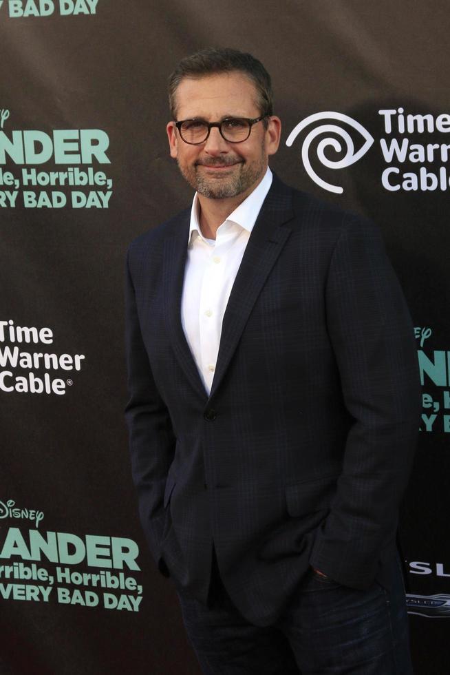 LOS ANGELES, OCT 6 - Steve Carell at the Alexander And The Terrible, Horrible, No Good, Very Bad Day LA Premiere at El Capitan Theater on October 6, 2014 in Los Angeles, CA photo